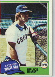 1981 Topps Baseball Cards      272     Bruce Kimm